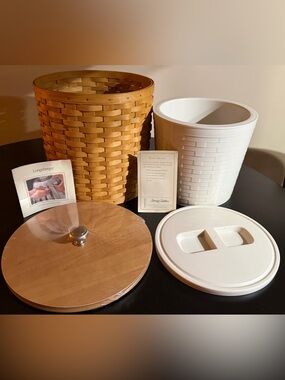 LONGABERGER XL CANISTER/INSULATED INSERT/BRAND NEW